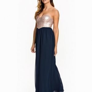 Te Amo Sequin Bandeau Maxi Dress