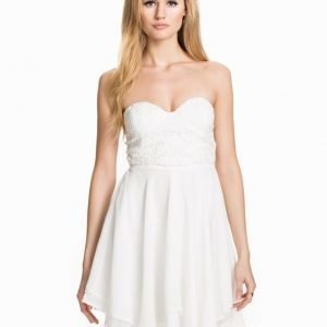 Te Amo Sequin Crochet Bustier Banadeu Short Dress