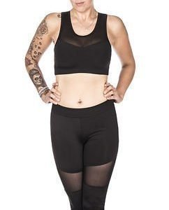 Tech Mesh Top Black