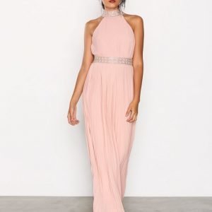 Tfnc Kenzie Maxi Dress Maksimekko Pearl Pink