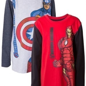 The Avengers Pusero 2 kpl Red/Grey