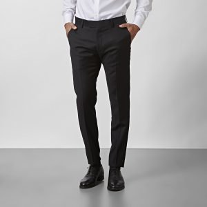 The Tailoring Club Vertigo Wool Puvunhousut Musta