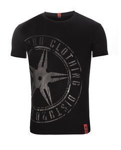 The Throwing Star Tee Black/Black