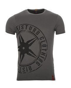 The Throwing Star Tee Grey