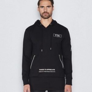 Things To Appreciate Doublelayer Hoddie Black