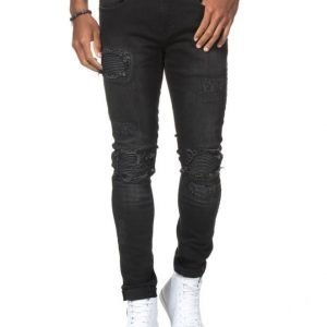 Things To Appreciate TTA Biker Jeans Black