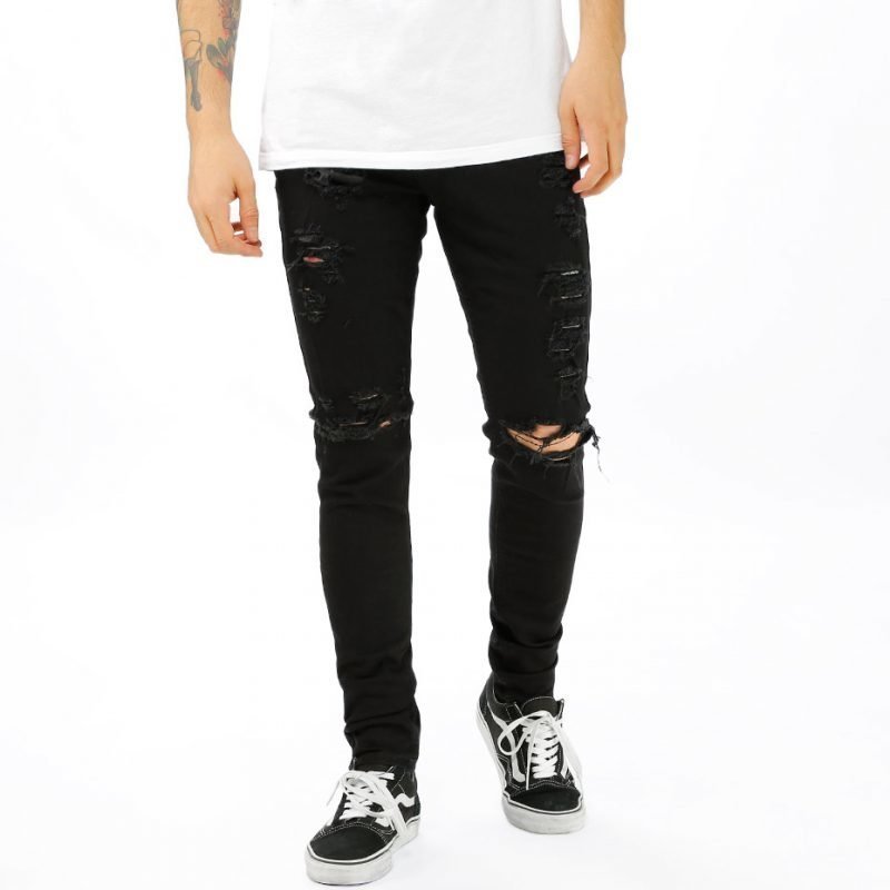 Things To Appreciate TTA Distressed Denim -farkut