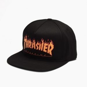 Thrasher Flame Logo Structured Snapback