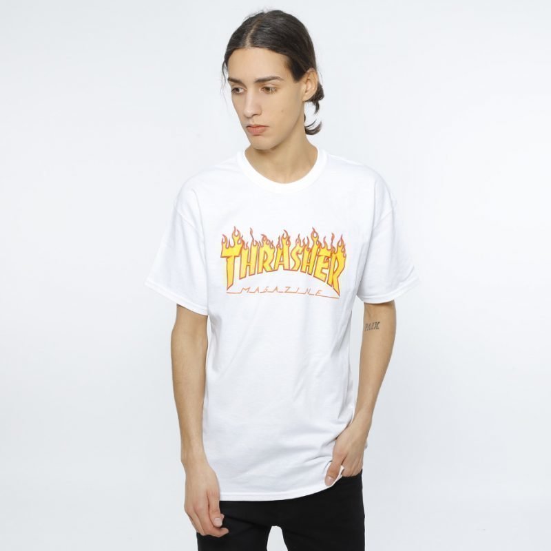 Thrasher Flame -t-paita