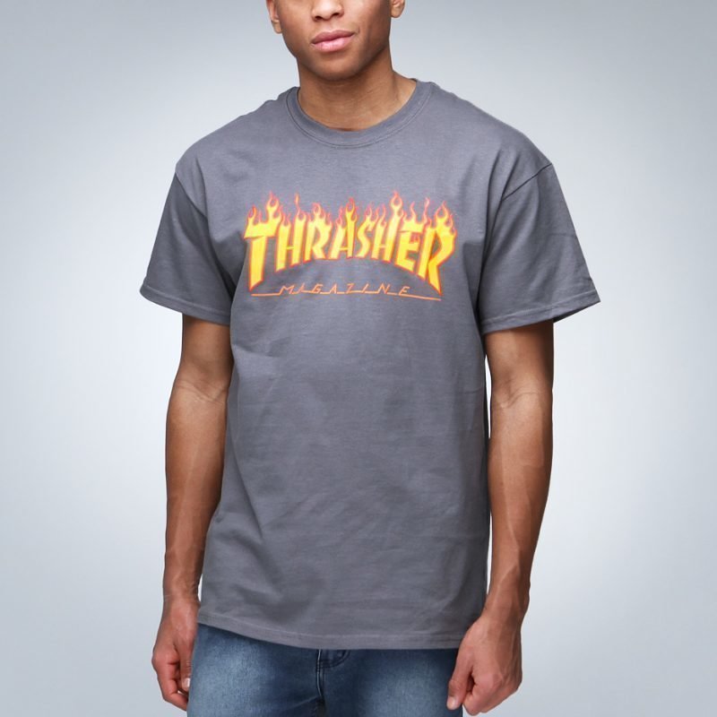 Thrasher Flame -t-paita