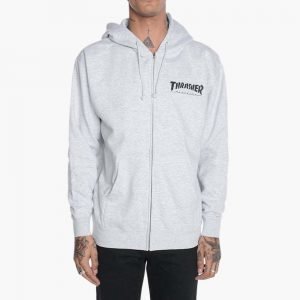 Thrasher Logo Zip Hoodie