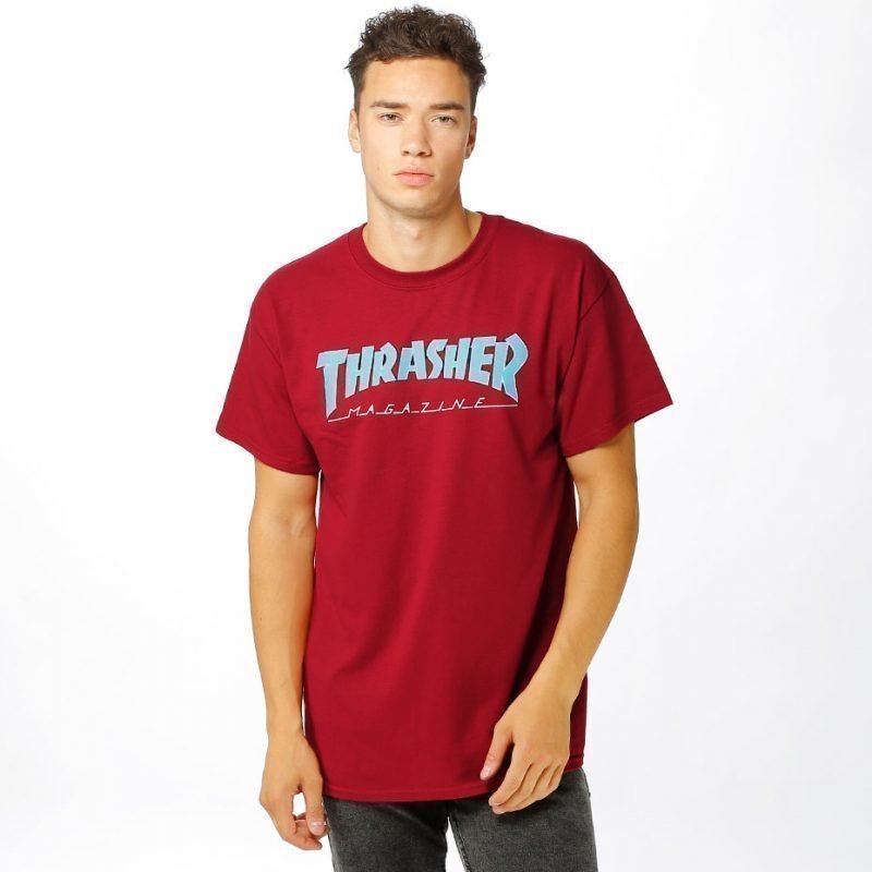 Thrasher Outlined -t-paita