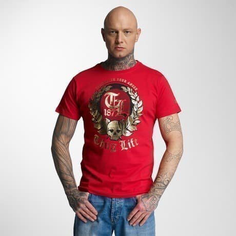 Thug Life T-paita Punainen