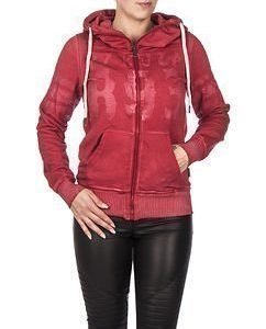 Thunder&Lightning Zip Hoodie Red