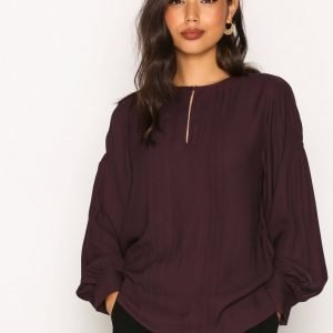 Tiger Of Sweden Misos Blouse Arkipaita Plum