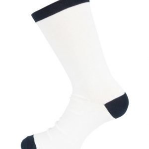 Tom Glory Contrast Socks White