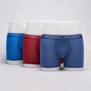 Tommy Hilfiger 3-pack Essential Trunk 478 Navy/Blue/Red