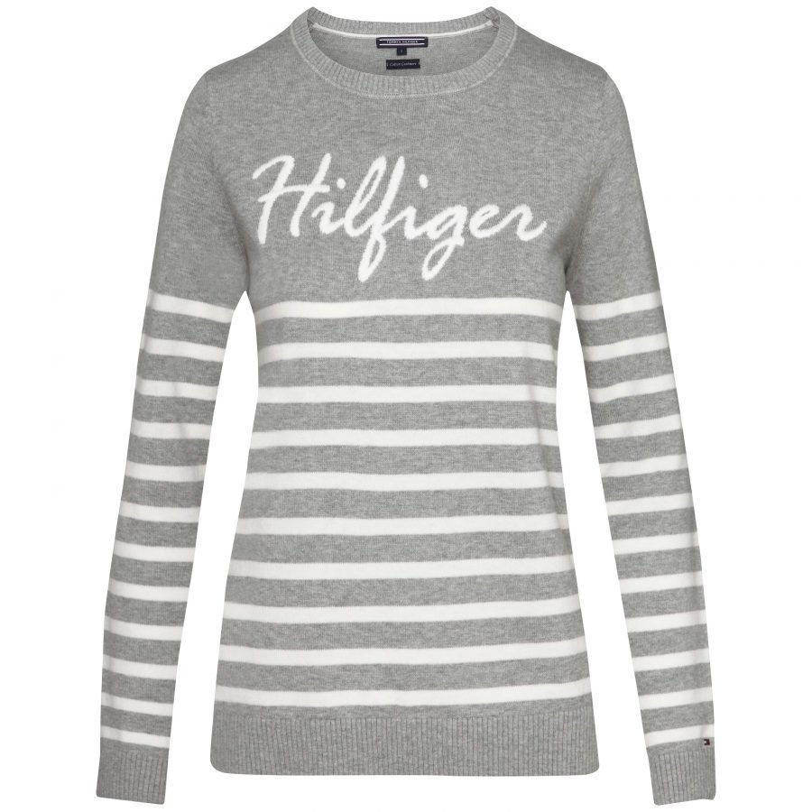 Tommy Hilfiger Bani Statement Naisten Puuvillaneule