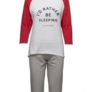 Tommy Hilfiger Cotton Iconic Set 3/4 Slv Print pyjama