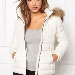 Tommy Hilfiger Denim Basic Down Jacket 003 Egret