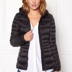 Tommy Hilfiger Denim Basic Puffa Jacket 078 Tommy Black