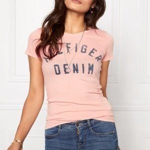 Tommy Hilfiger Denim Basic S/S T-shirt 901 Egret/Navy