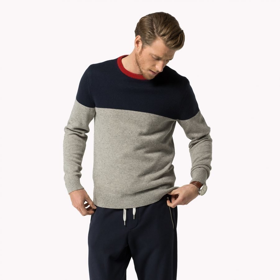 Tommy Hilfiger Donegal Colour Block Neule