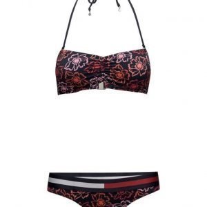 Tommy Hilfiger Flower Tape Bandeau Set bikinisetti