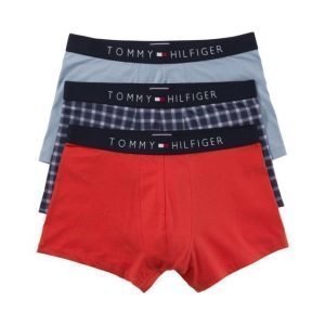 Tommy Hilfiger Icon Check Trunk Bokserit 3-Pack