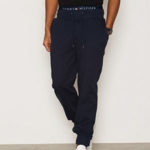 Tommy Hilfiger Icon jersey tapered pant Collegehousut Navy Blue
