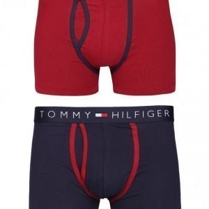 Tommy Hilfiger Icon keyhole trunk 2 pack Bokserit Sininen/punainen