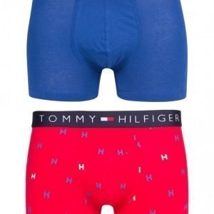 Tommy Hilfiger Icon trunk 2 pack h Bokserit Sininen/punainen