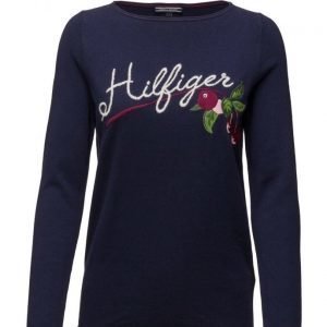 Tommy Hilfiger Jeanna Embroidered Swtr neulepusero