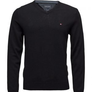 Tommy Hilfiger Lambswool V-Nk Cf v-aukkoinen neule