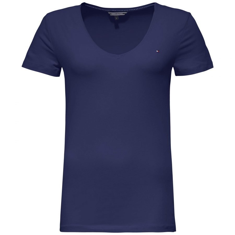 Tommy Hilfiger Lizzy V-Neck Ss T-Paita