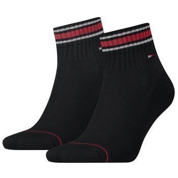 Tommy Hilfiger Men Iconic Sports Quarter Sock 2 pakkaus
