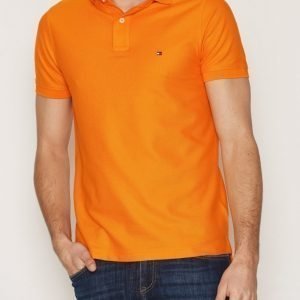 Tommy Hilfiger Performance Polo Pikeepaita Oranssi