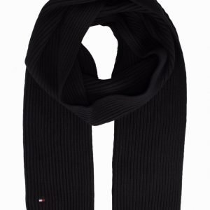 Tommy Hilfiger Pima Cashmere Scarf Kaulahuivi Black