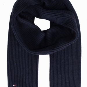 Tommy Hilfiger Pima Cashmere Scarf Kaulahuivi Navy Blazer