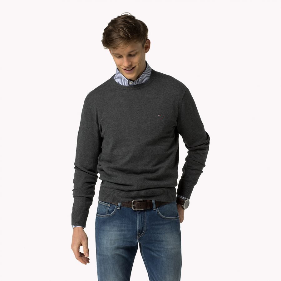 Tommy Hilfiger Pima Cotton Cashmere Puuvillaneule