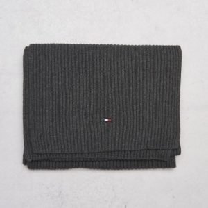 Tommy Hilfiger Pima Cotton/Cashmere Scarf 093 Anthracite