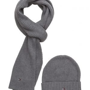 Tommy Hilfiger Pima Ctn Cashmere Beanie/Scarf? huivi