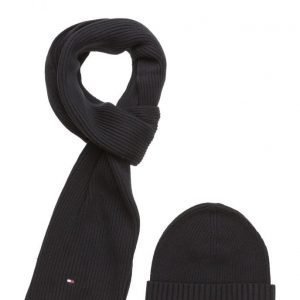 Tommy Hilfiger Pima Ctn Cashmere Beanie/Scarf? huivi