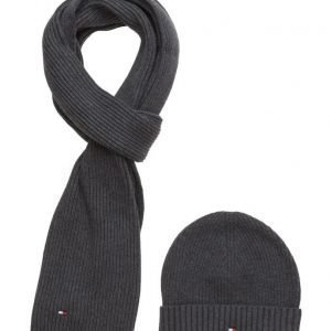 Tommy Hilfiger Pima Ctn Cashmere Beanie/Scarf? huivi