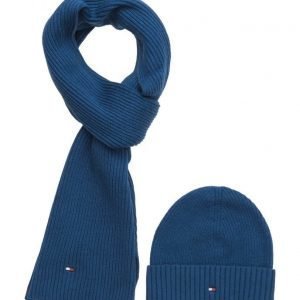 Tommy Hilfiger Pima Ctn Cashmere Beanie/Scarf? huivi