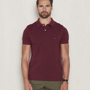 Tommy Hilfiger Slim Fit Polo 640 Tawny Port