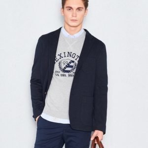 Tommy Hilfiger Structured Jersey Blazer 403 Midnight