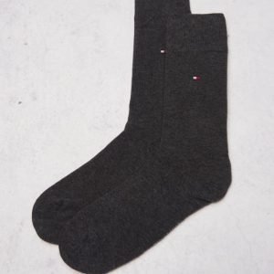 Tommy Hilfiger TH 2-pack Classic Socks Anthracite Melange