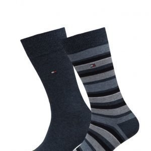 Tommy Hilfiger Th Men Variation Stripe Sock 2p sukat