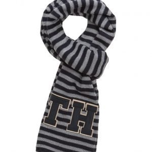 Tommy Hilfiger Th Patch Knitted Scarf Stripes huivi